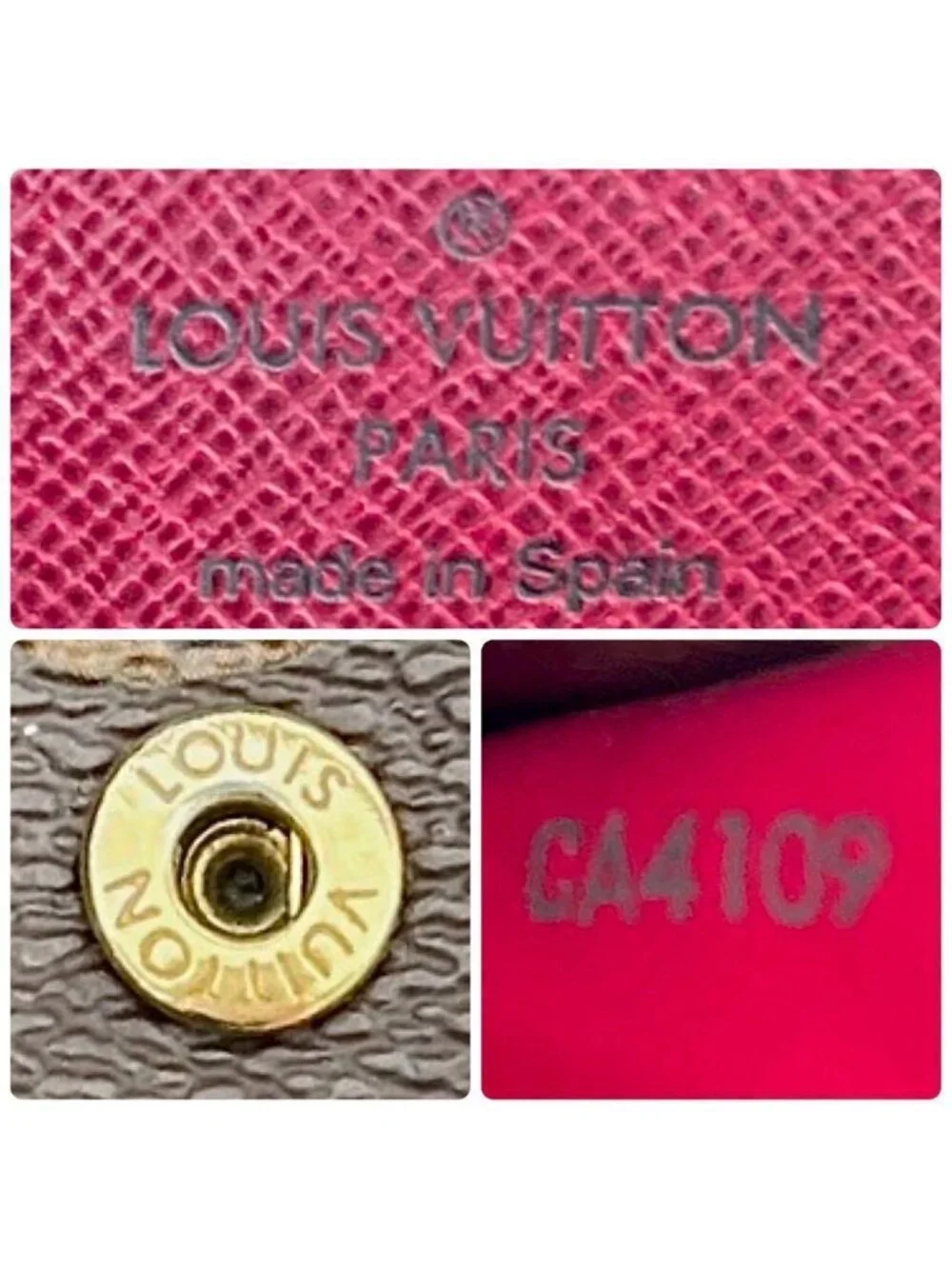 Louis Vuitton Monogram Portefeuille Sarah Pink Wallet Bifold
